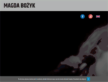 Tablet Screenshot of magdabozyk.com